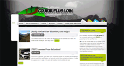 Desktop Screenshot of courir-plus-loin.com